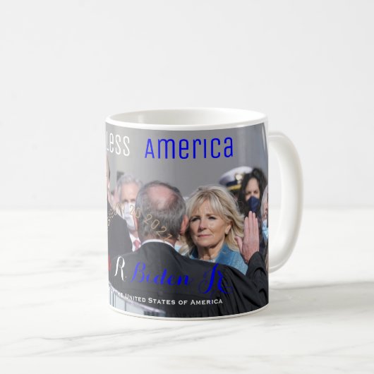 Mug Joe Biden prêtant serment 20 janvier (Devant droit)