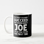 Mug JOE Poison Nom Personnalized Birthday Funny Christ<br><div class="desc">JOE Nom Cadeau Personnalisé Anniversaire Funny Christmas Joke</div>