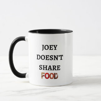 Mug Joey ne partage pas de bouillie alimentaire