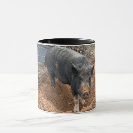 Mug Joey’s Morning Routine : Dirt First, Coffee Second (Centre)