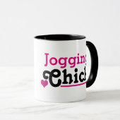 Mug Jogging Chick (Devant droit)