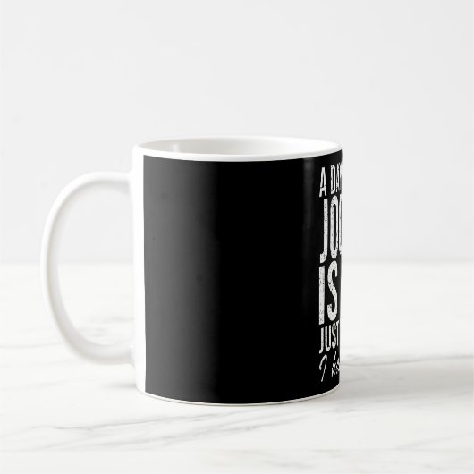 Mug Jogging Running Running Funny Dire Cadeau (Gauche)