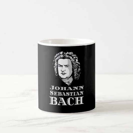 Mug Johann Sebastian Bach Portrait (Centre)