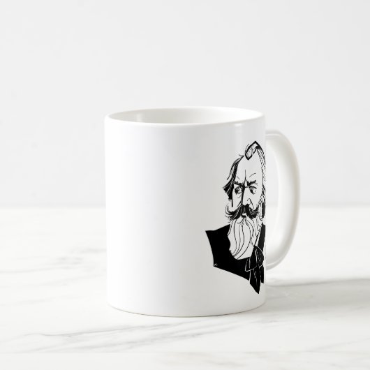 Mug Johannes Brahms (Devant droit)
