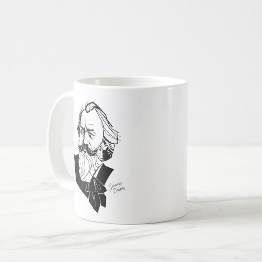 Mug Johannes Brahms (Devant gauche)