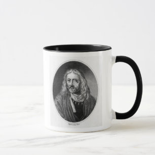 Mug Johannes Hevelius, gravé par J. Baker