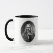 Mug Johannes Hevelius, gravé par J. Baker (Gauche)