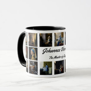Mug Johannes Vermeer - Grille des chefs-d'oeuvre