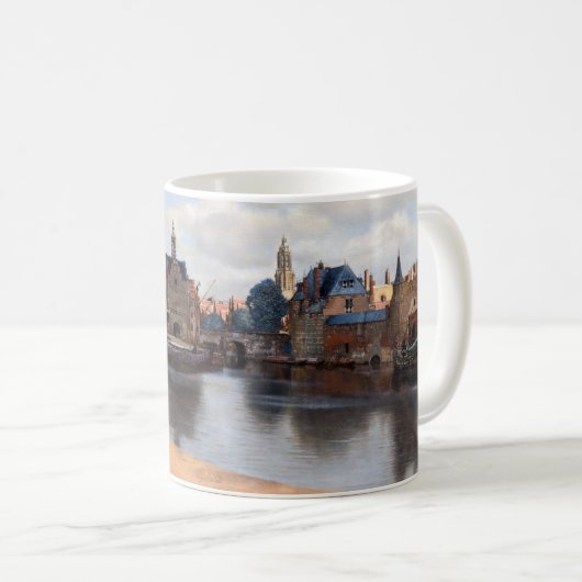 Mug Johannes Vermeer - Vue de Delft (Devant droit)
