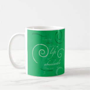 Mug John 10:10 - Abondant