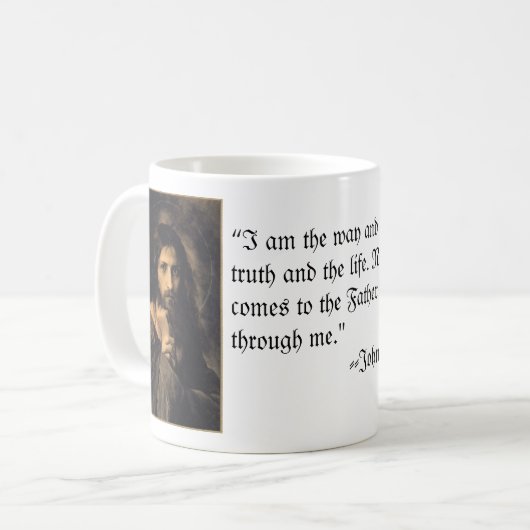 Mug John 14:6 (Devant gauche)