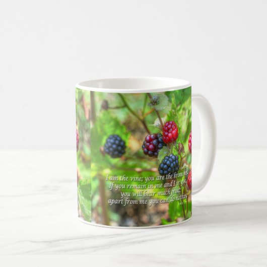 Mug John 15:5 (Devant droit)