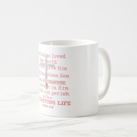 Mug John 3,16 (Devant droit)