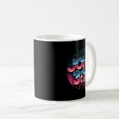 Mug John 3_16 80s Retro Christian Faith Design (Devant droit)