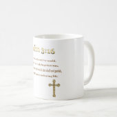 Mug John 3:16 cadeaux (Devant droit)