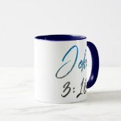Mug John 3:16 Café (Devant droit)