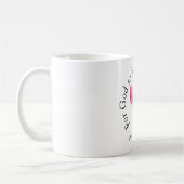 Mug John 3:16 Coquette croix de cou rose (Gauche)