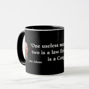 Mug John Adams Citation Sur Le Congrès