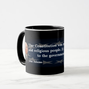 Mug John Adams Cite Sur Notre Constitution