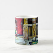 Mug John Bauer Halloween Troll scandinave d'or (Centre)
