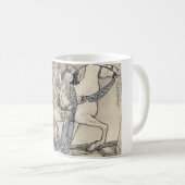 Mug John Bauer - Le Cheval qu'il a conduit au Bit (Devant droit)