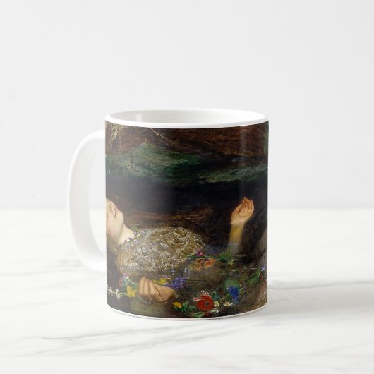 Mug John Everett Millais - Ophélie (Devant gauche)