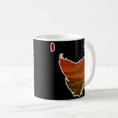 Mug John Glover Van Diemen's Land Tasmanie Autochtone (Devant droit)
