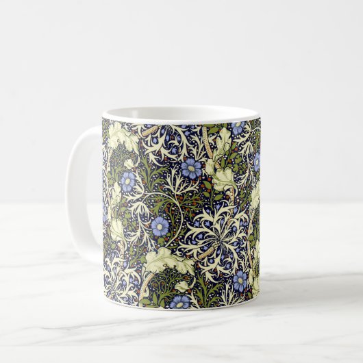 Mug John Henry Dearle Motif d'algues (Devant gauche)