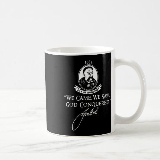Mug John Iii Sobieski King Pologne Varsovie Bataille G (Droite)