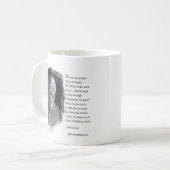 Mug John Lewis & Citation beau portrait (Devant gauche)