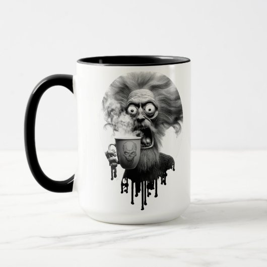 Mug John : Matins Cerveau Liquide (Gauche)