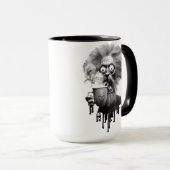 Mug John : Matins Cerveau Liquide (Devant droit)
