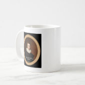 Mug John Milton Amour & Chocolat Citation Cadeaux & Ca (Devant gauche)