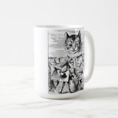 Mug John Tenniel Cheshire Chat d'Alice au pays des mer (Devant droit)