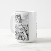 Mug John Tenniel Cheshire Chat d'Alice au pays des mer (Devant gauche)