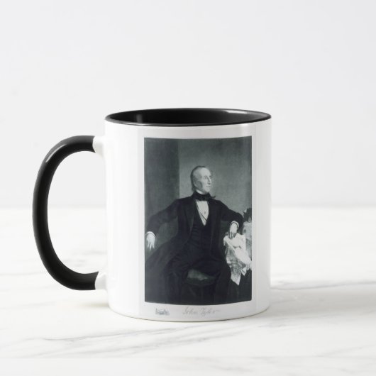 Mug John Tyler, 10ème Président des États-Unis de (Gauche)
