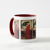 Mug : John Waterhouse - The Crystal Ball (Devant gauche)
