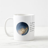 Mug John Wesley Citation Vivante Avec Ciel Bleu Nuages (Gauche)