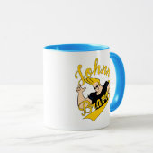 Mug Johnny Bravo Athletic Graphic (Devant droit)