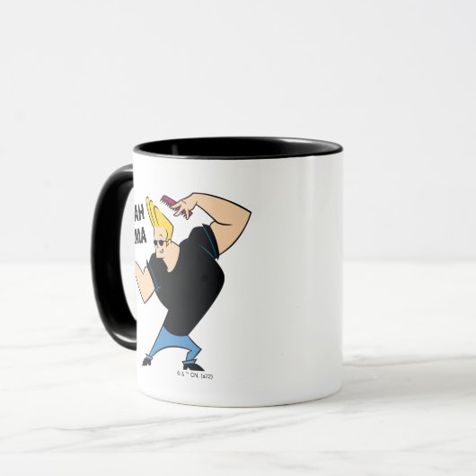Mug Johnny Bravo Coiffure (Devant gauche)