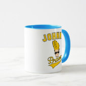 Mug Johnny Bravo Collegiate Graphic (Devant droit)