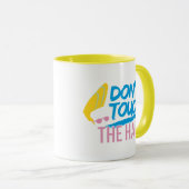 Mug Johnny Bravo - Don't Touch The Hair Graphic (Devant droit)