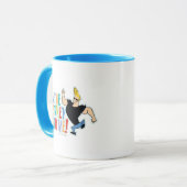 Mug Johnny Bravo - Faites Le Singe Avec Moi ! (Devant gauche)