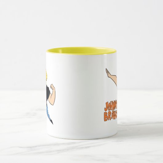 Mug Johnny Bravo Flexing (Centre)