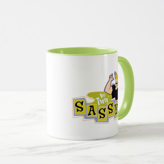 Mug Johnny Bravo - Hey There Sassy (Devant droit)