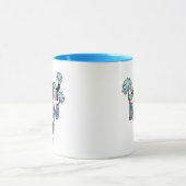 Mug Johnny Bravo Palm Tree Name (Centre)