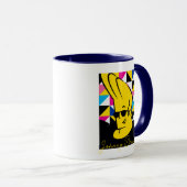 Mug Johnny Bravo Pop Art Graphic (Devant droit)