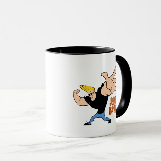Mug Johnny Bravo Pose Iconique (Devant droit)