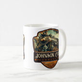 Mug Johnson City, Tennessee | Vintage (Devant droit)