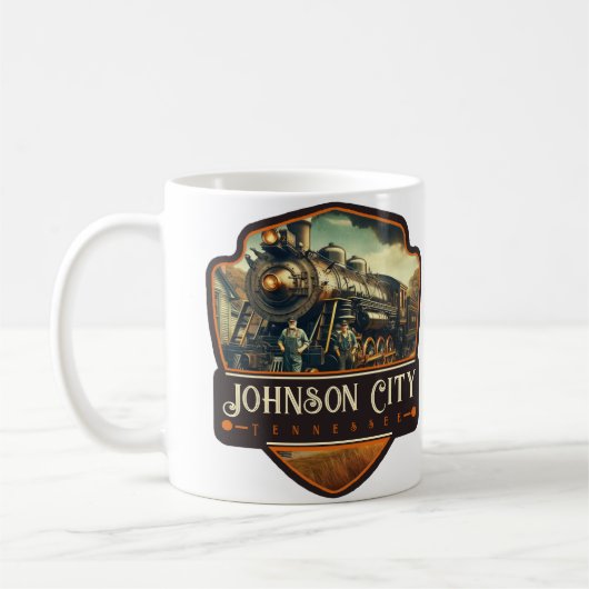Mug Johnson City, Tennessee | Vintage (Gauche)
